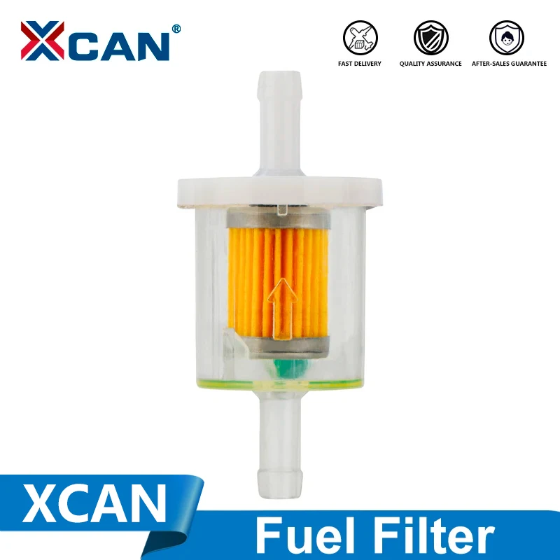 XCAN Inline Carb Fuel Filter for BS 691035 49019-7001 AM108356 49019-0707 493629 49019-0027 49019-0014 Lawn Mower Accessories