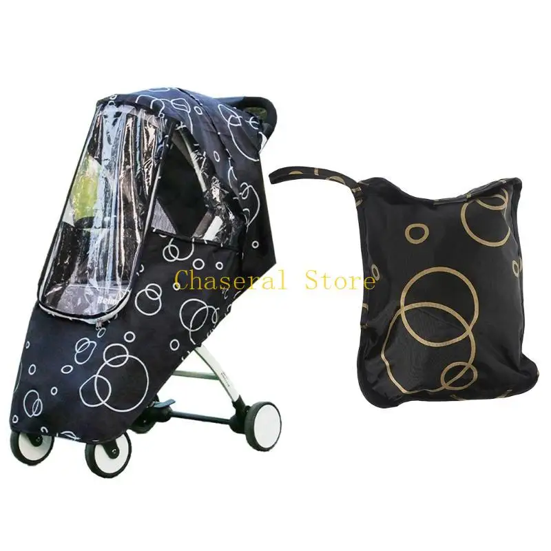 E7CE 1Pc Portable Universal Mesh Waterproof Ventilate Canopy Baby Pushchair