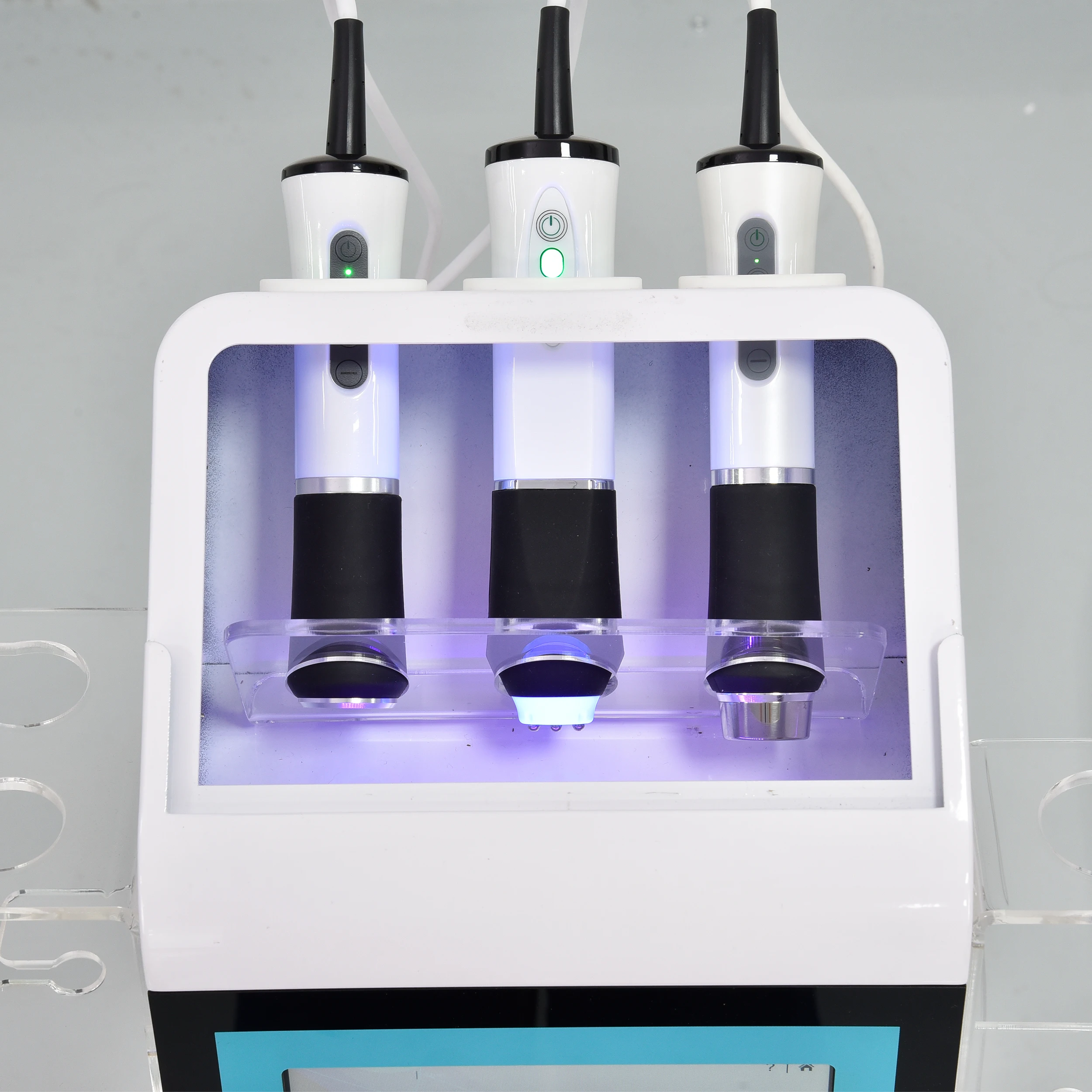 Fabrieksprijs Co2 Zuurstofbellenmachine Met UV-Desinfectie Gezichtsmassage 3 In 1 Oxygenatie Rf Whitening Verjongingsapparaat