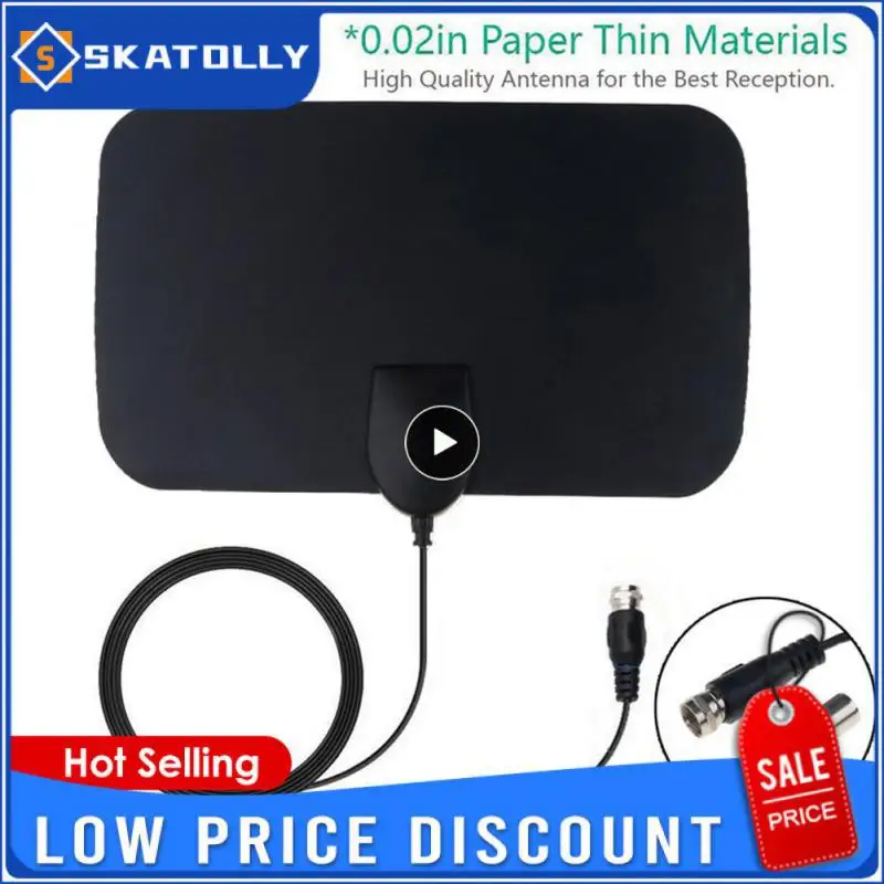 

Антенна радиус действия миль цифровая антенна качество звука для помещений HDTV 1080P 4K канал комнатная антенна усилитель тв антенна