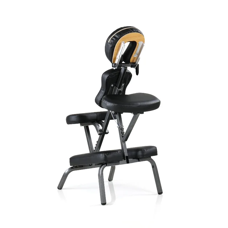 

Portable massage foldable kneeling tattoo chair, multifunctional shoulder and neck bracket massage chair