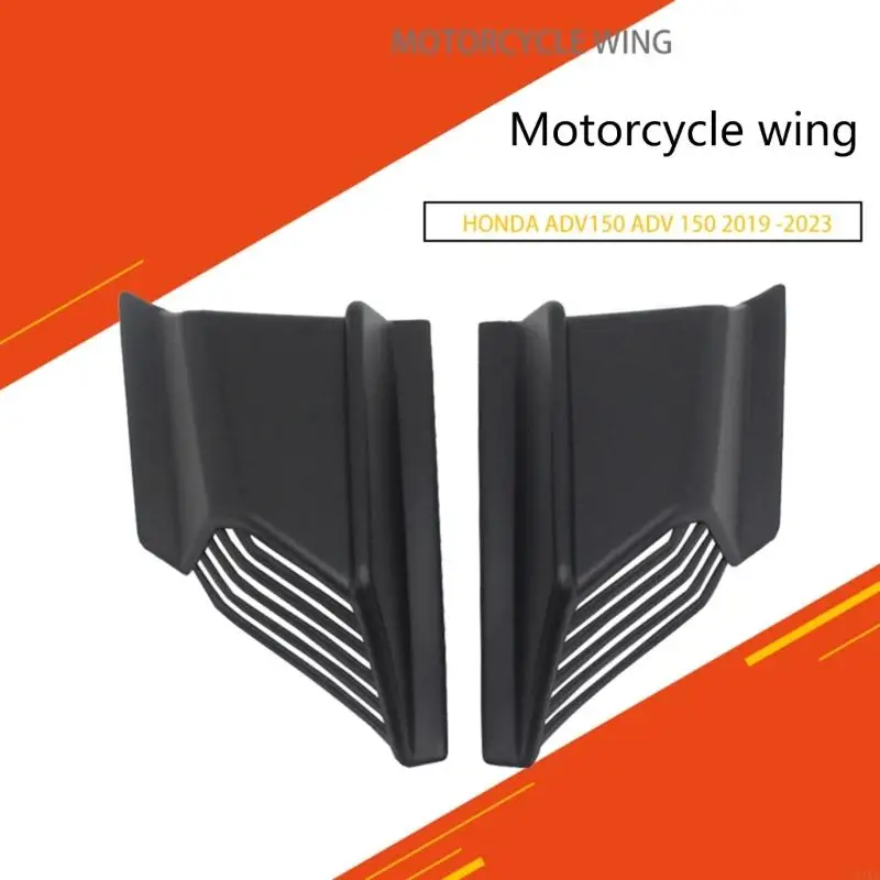 H7bd 1 par asa aerômica asa aerômica Winglets Wing Spoiler Wing Modificação Universal Acessórios Adequados para Adv160