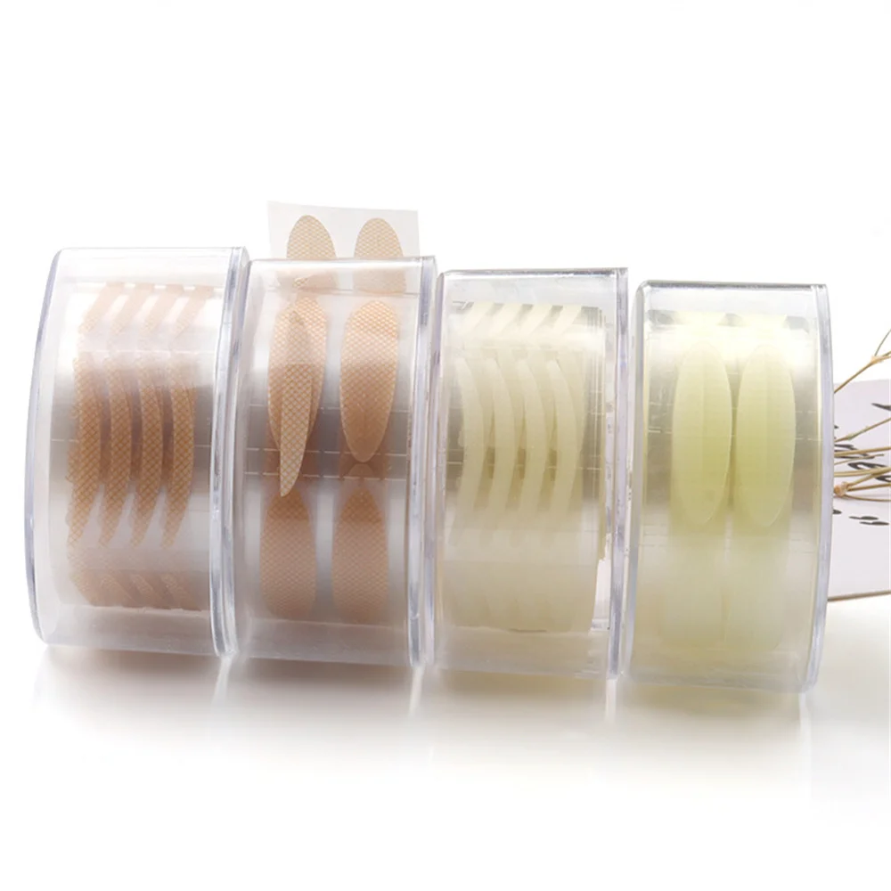 

600pc/roll Eye Lift Strips Double Eyelid Tape Clear Gray Eyelid Stripe Big Eyes Invisible Double Fold Eyelid Sticker Makeup Tool
