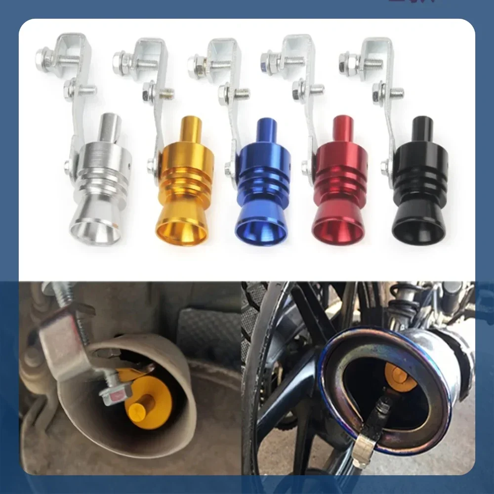 Universal Turbo Auspuff Pfeife Modifizierte Auspuff Sound Simulator Motorrad Auspuffrohr Sound Generator Teile Amagi