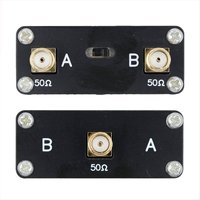 10W 1-to-2 Antenna Switch for SDR Transceivers, DC-500Mhz RF High Frequency Manual Switch, Portable Radio Switch-ABWO