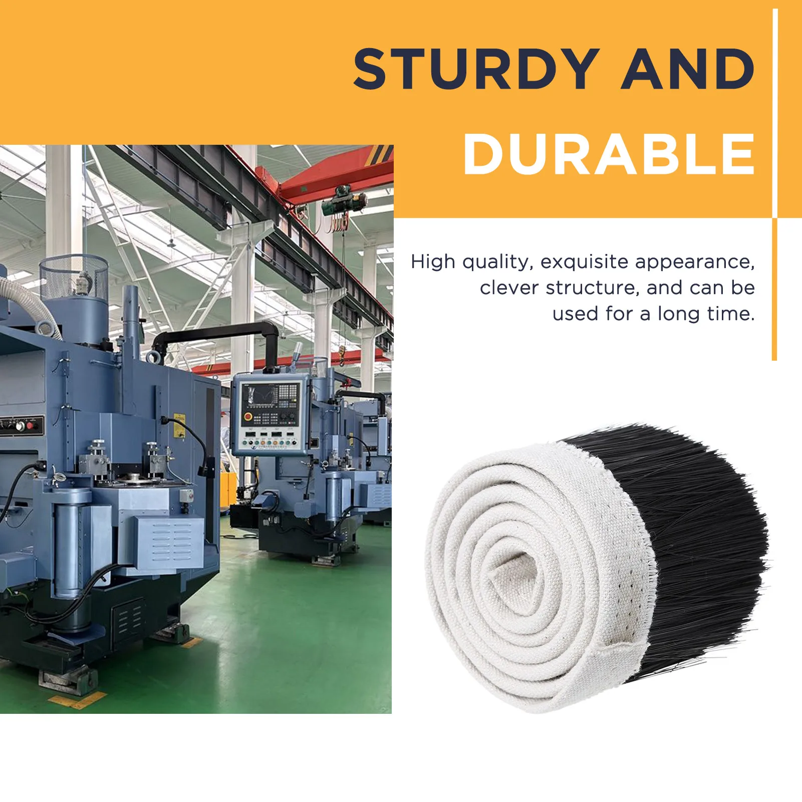 Professional CNC Router Dust Brush Seal 70mm High Elasticity Carving Machine Vacuum Cleaner Strip for Woodworking Workshop