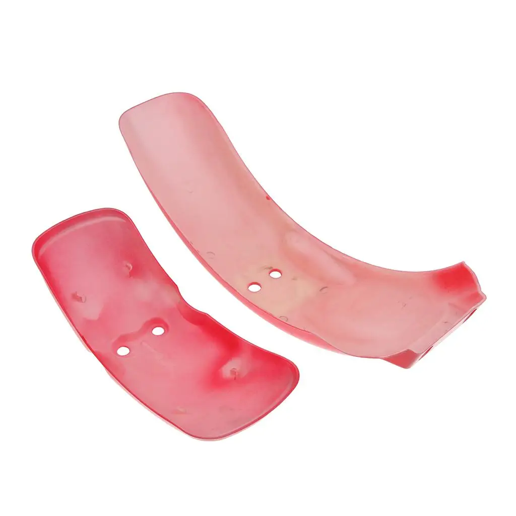 

Plastic Motorcycle Mudguard Red Front Rear Fender Kit Parts for Universal Bike Protection Accessories