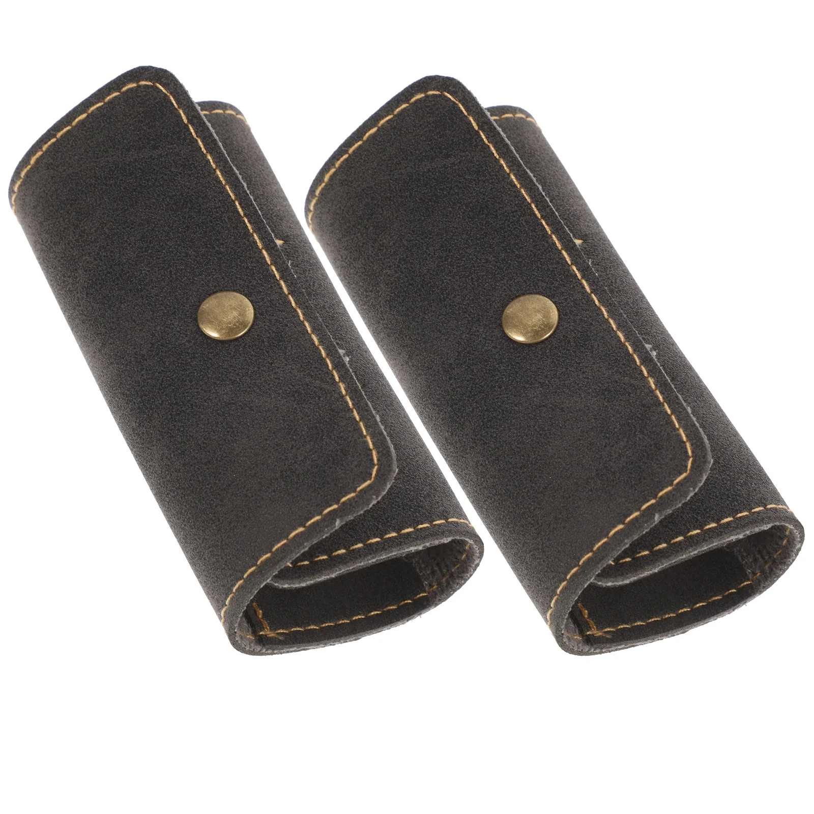 

2pcs PU Guitar Pick Holder Large Capacity Portable Plectrums Storage Bag for Guitar Ukulele Bass Accessories Protector