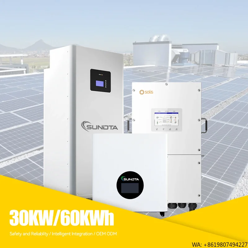30kw 50kw 80kw 120kw All in One 50kw Solar System off Grid Solar Power System with MPPT Hybrid Inverter for Commercial Use