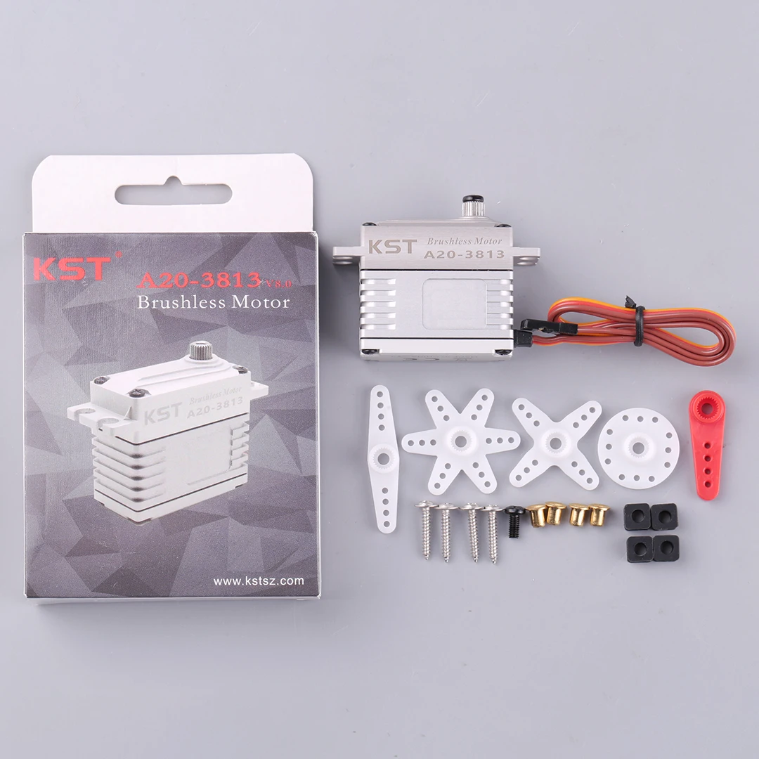 KST A20-3813 8.4V 標準 全金属製 高電圧 ブラシレス 高トルク 42KG 産業用ロボットサーボ