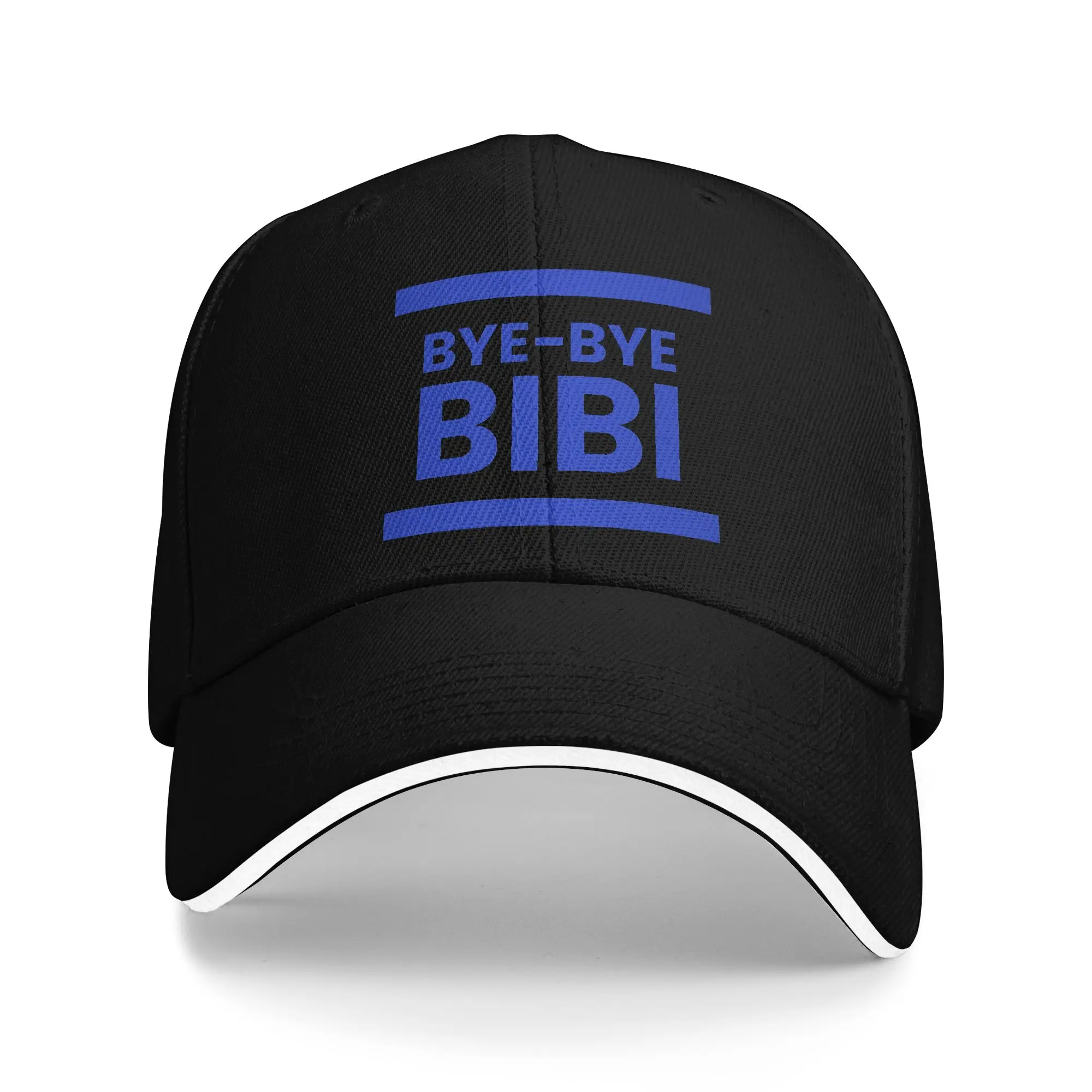 Men Women BYE-BYE BIBI Benjamin Netanyahu Leaves Office  Hat Stylish Baseball Cap  Dad Hat Travel Headewear Adjustable