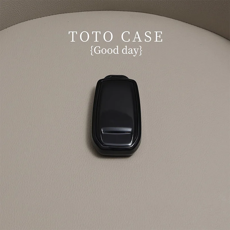 حافظة مفاتيح السيارة من البولي يوريثان غطاء عن بعد شل حامل سلسلة فوب لتويوتا كراون ميرا هايلاندر كورولا كروس بريوس كامري Rav4 Bz4x BZ3 #5