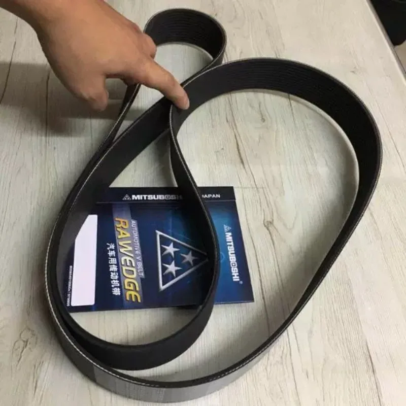 

For Hitachi ZAX200-3 Fanbelt ZAX225US-3 Fan Belt 4HK1 Engine Fanbelt ZAX120-3 Fan Belt Excavator