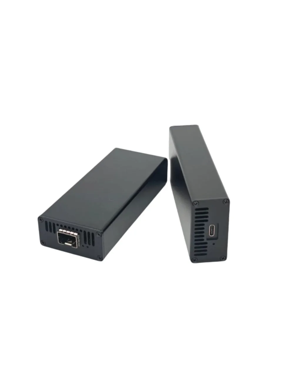 USB4 10G SFP+ Netzwerkkarte Einzelport 10GbE Glasfaseradapter Kompatibel mit Thunderbolt 3/4 Plug&Play für iMac MacBook Windows Linux