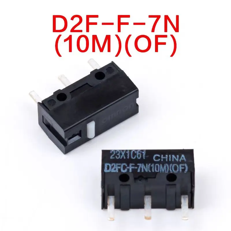 Free Shipping 2Pcs Micro Switch D2FC-F-7N 10M 20M OF D2FC-F-K 50M 60MN D2F D2F-F D2F-01 D2F-L D2F-01F D2F-F-3-7 button switches