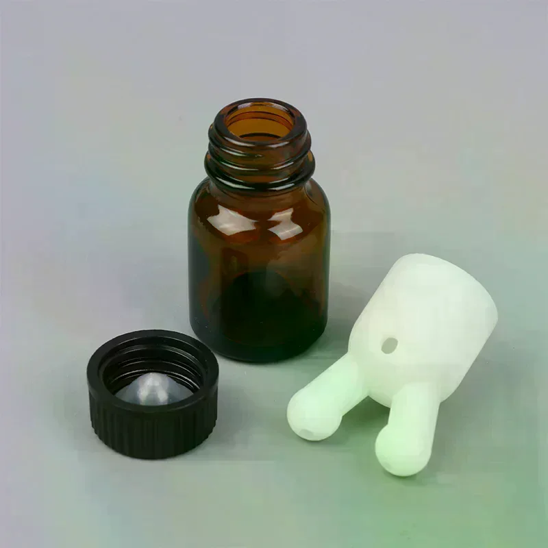 Leakproof Aroma Essential Oil Inhaler Cap Mini Essential Oil and Perfume Inhaler Dispenser Bottle Essential Oil Inhaler