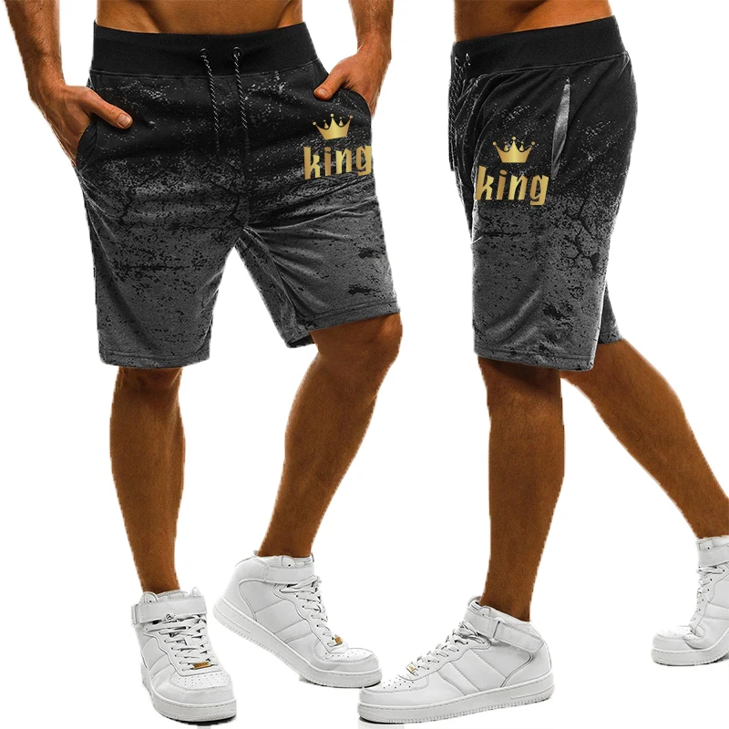 Casual Straight Jogging Summer Pants for Men Sportswear Running Holiday Shorts Outdoor Breathable Baggy Print Oversize 2024 Pant