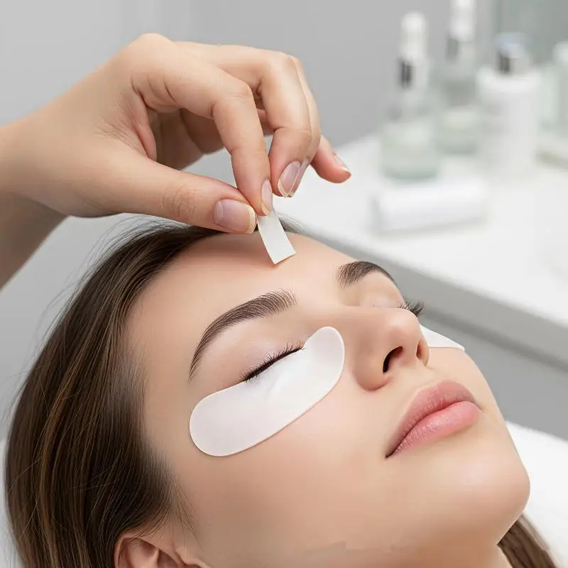 110Pcs/Roll Eye Tapes Under Eye Patches Foam Eyelash Gel Pads Adhesive Tape Eyelash Extension Stickers Eyepad Makeup Accessories