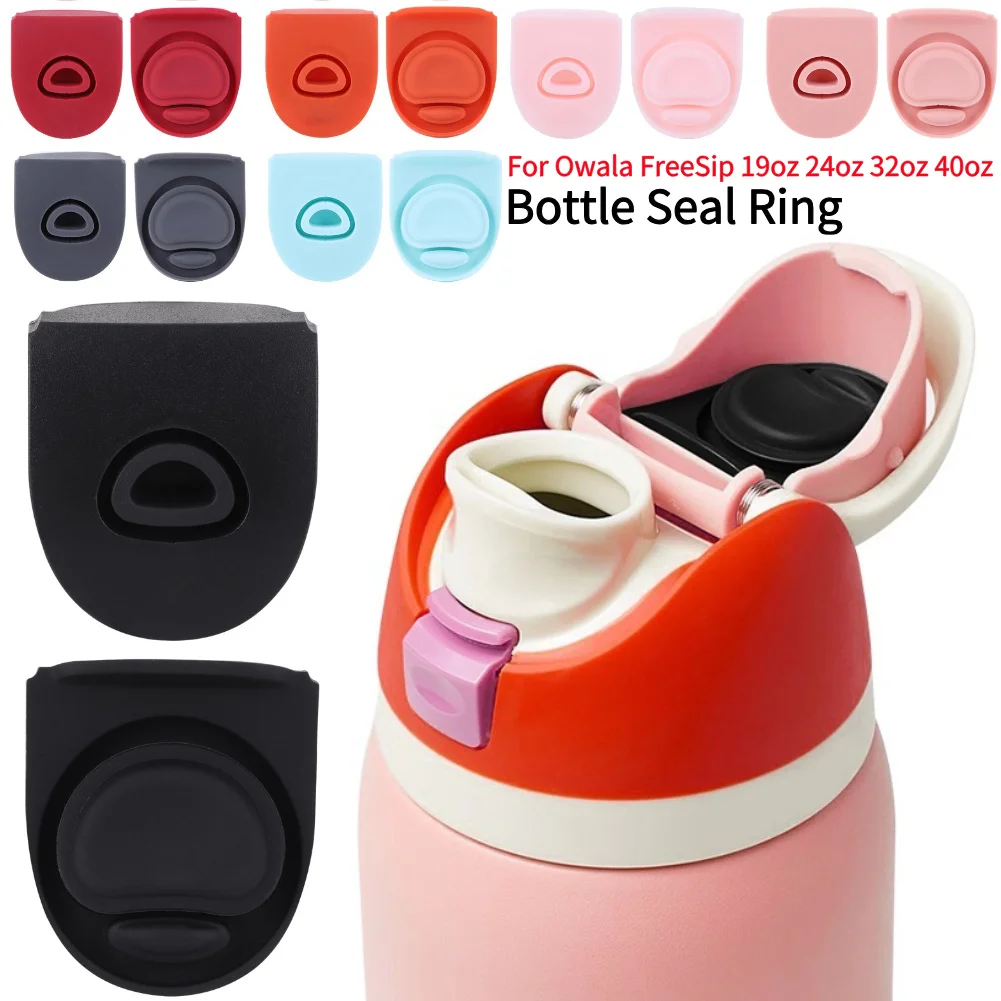 

2Pcs Replacement Stopper Silicone Cap Mouth Plug Gasket Water Bottle Top Lid Gasket for Owala FreeSip 19/24/32/40oz Accessories