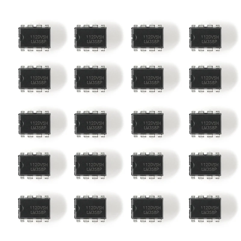 10pcs/20pcs Operational Amplifier LM358P DIP8 LM358 IC Chip Kit Integrated Circuits