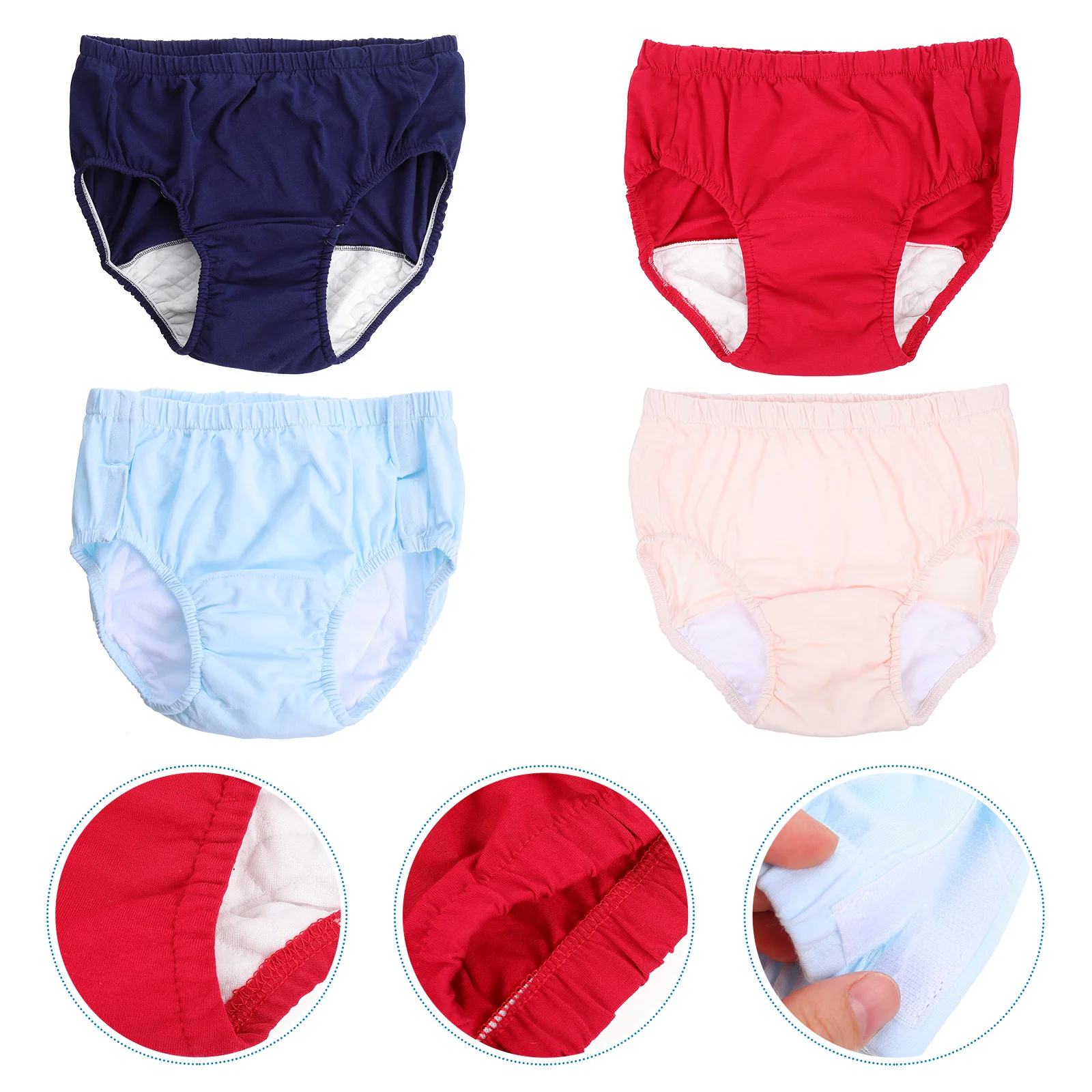 Waterproof Pants Diaper Skirt Elderly Care Products Reusable Urinary Adults Incontinence Pvc Layer Washable Man