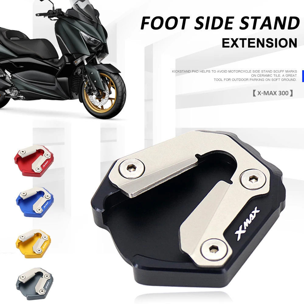 

New For Yamaha XMAX 300 XMAX300 X-MAX300 X-MAX 300 xmax300 2021 2022 2023 Motorcycle Kickstand Side Stand Enlarge Extension