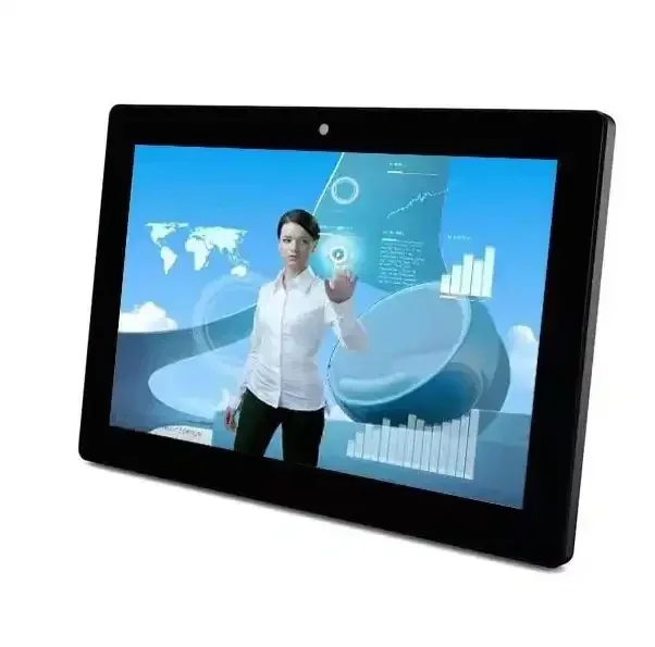 10.1 inch mini pc Rockchip RK3566 Quad Core 2 USB HD-MI connector Android OS touch screen All in One Computers