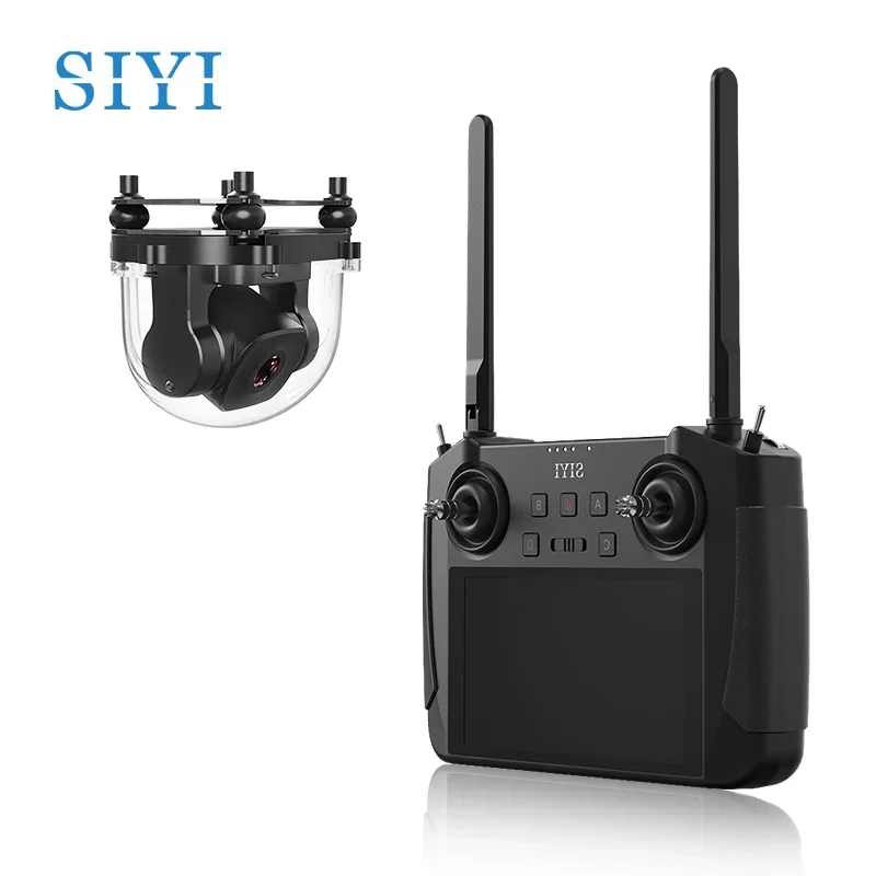 SIYI A2 mini Ultra Wide Angle FPV Gimbal Single Axis Tilt with160 degree FOV 1080p Starlight Camera Sensor IP67