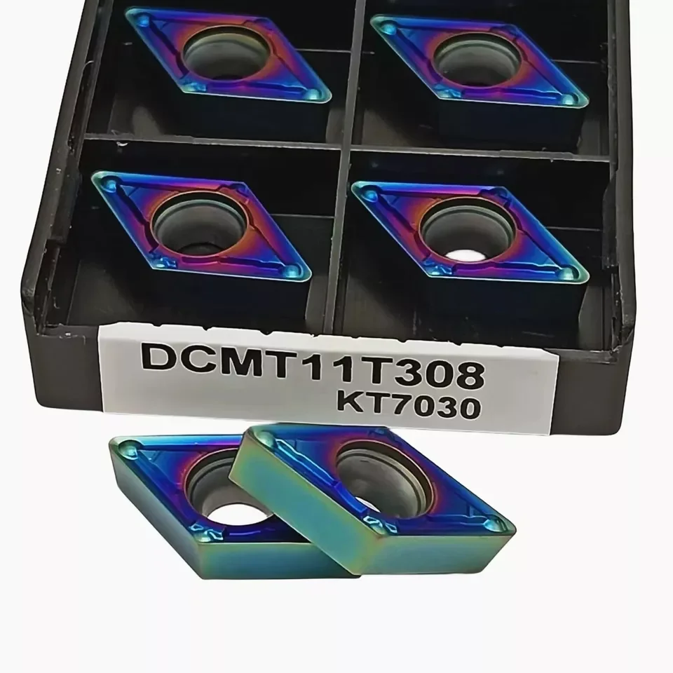 HRC55 DCMT070204 /DCMT070208 ZM1135N /DCMT11T304 /DCMT11T308 ZM1135N Nano-Blue Coating indexable CNC Carbide Turning Inserts