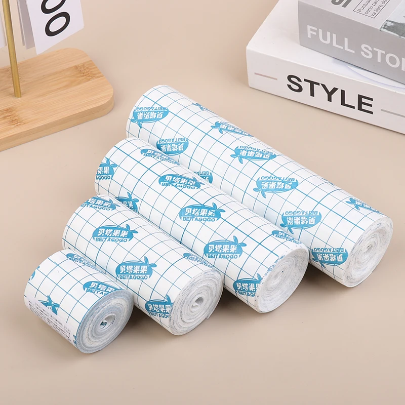 Non-woven Fabric Film Waterproof Transparent Tape Adhesive Plaster Anti-allergic Wound Dressing Fixation Tape