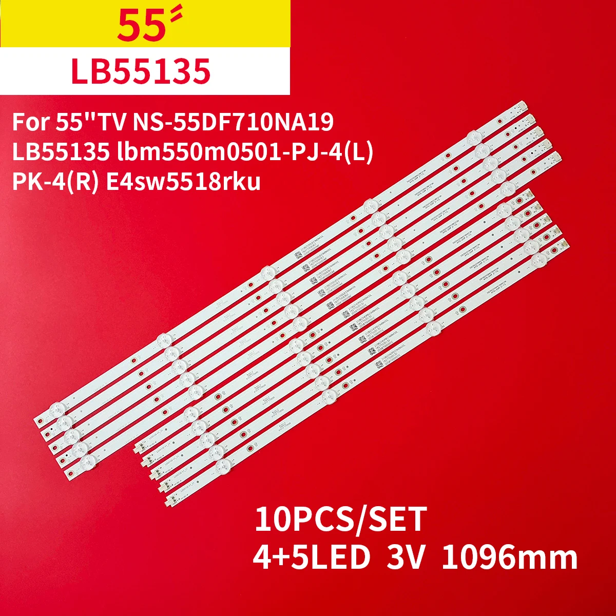 LED backlight Strip For TV 55UN70006LA LB-DM3030-GJD3X3555X9GB00-S NS-55DF710NA21 NS-55DF710NA19 LB55135 lbm550m0501-PJ-4(L)