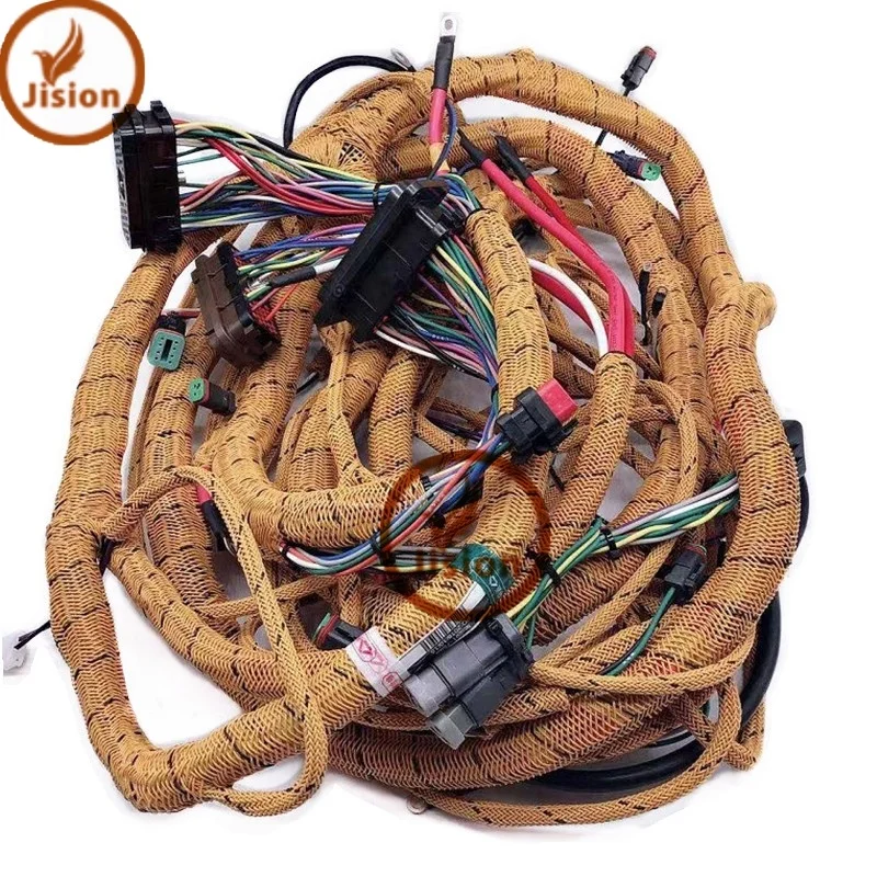 JISION E320D Excavator Wire Harness Chassis Harness 320D Wiring Harness 291-7590