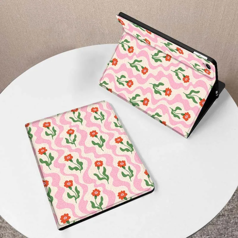 

Creative Floral Art Pattern For Samsung Galaxy Tab A7 A9 A11 S6 A A8 Lite Plus 2025 10.4 10.5 10.1 Inch Tablet Case