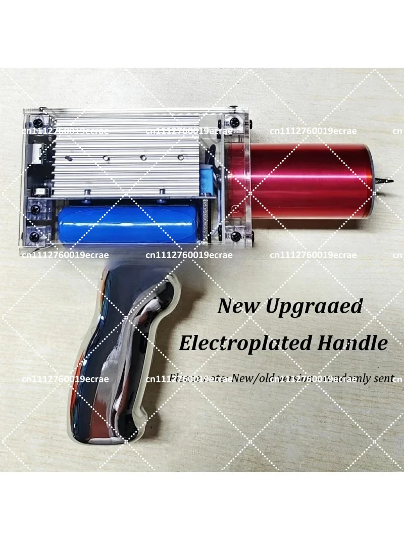 80W 6A Coil Gun Portable Handheld   Coil High Voltage Generator Artificial Lightning