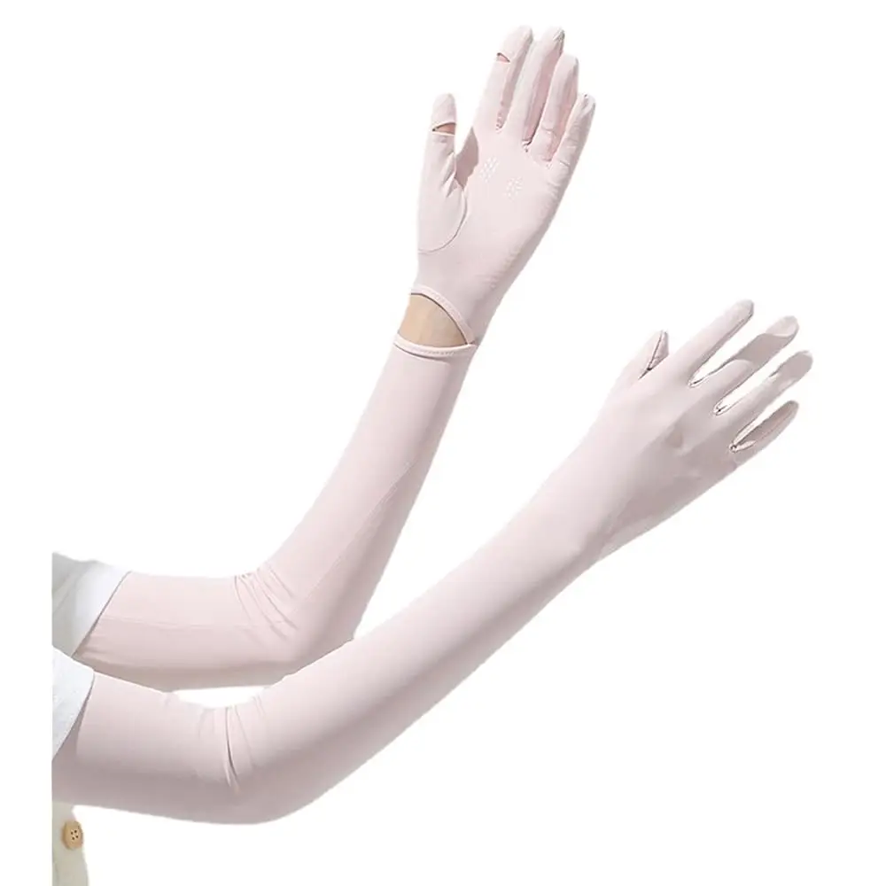 

UV Protection Women's Driving Gloves - Full Finger Arm Sleeve Long UV Sun Protection Gloves