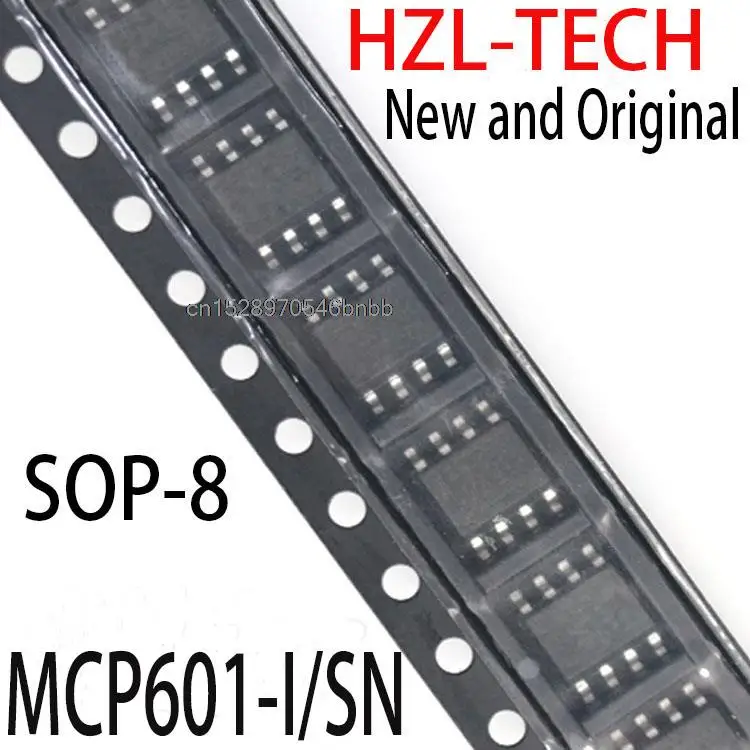 10PCS New and Original  SOP-8 MCP601 SOP MCP601I SOP8 MCP601-I/SN