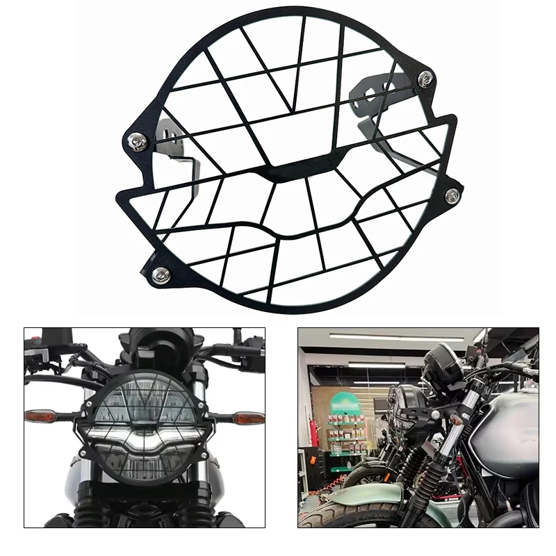 

Motorcycle Headlight Protector for V7 850 Stone V7 850 Special V9 Bobber 2021 2022 2023 2024 Grille Guard Montage
