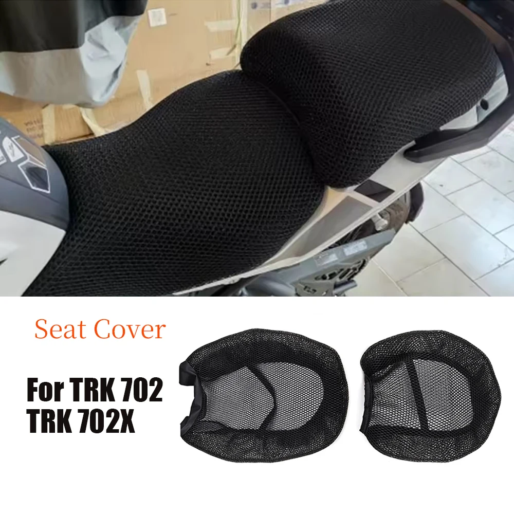 For Benelli TRK 702 TRK702X TRK702 TRK 702 X Motorcycle Accessories Protecting Cushion Seat Cover Nylon Fabric Saddle Seat Cover