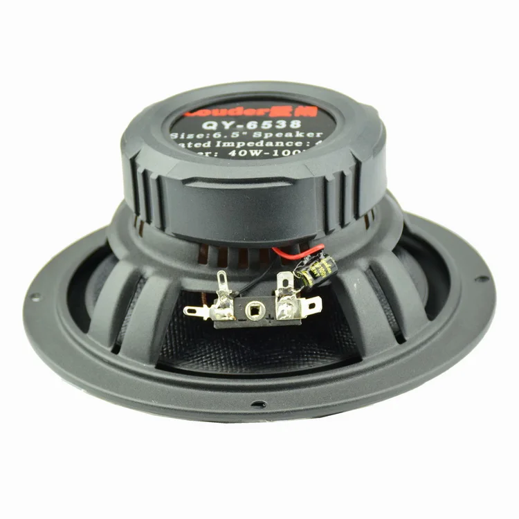 Fiberglass composite bass 25-core silk dome tweeter fullrange speaker 6.5 Inch 4Ohm/8Ohm 90DB Coaxial Car Speaker(1pcs speaker)