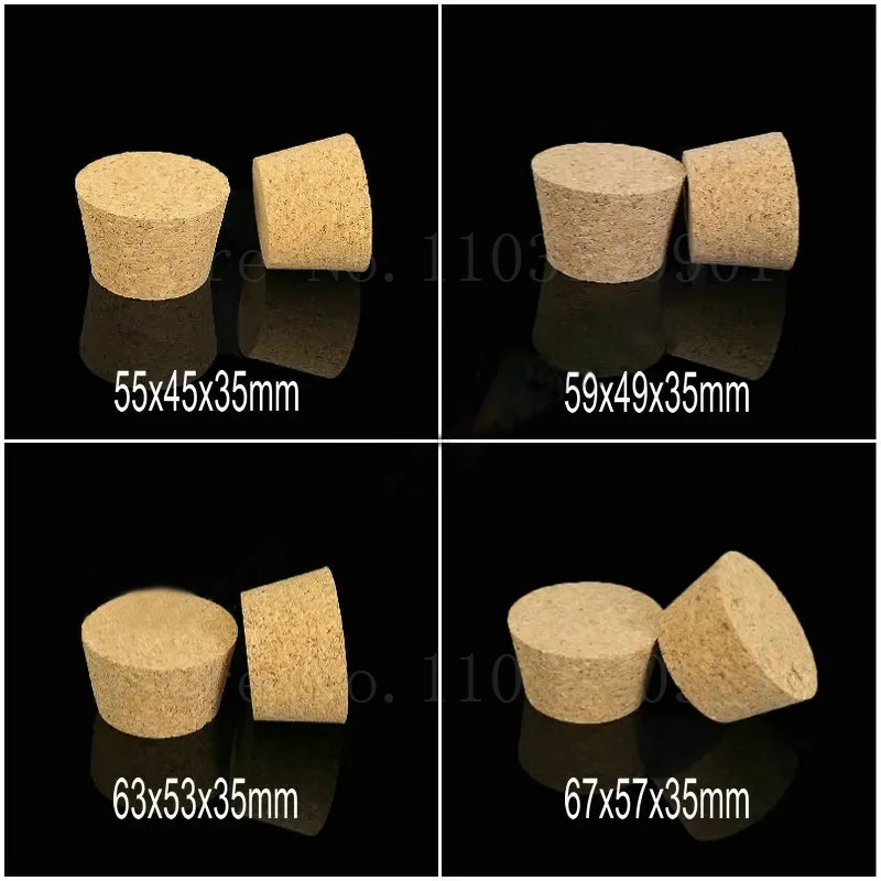 Imagem -05 - Rolha de Cortiça 32 Mm83 mm Pcs Lot Acessórios de Laboratório