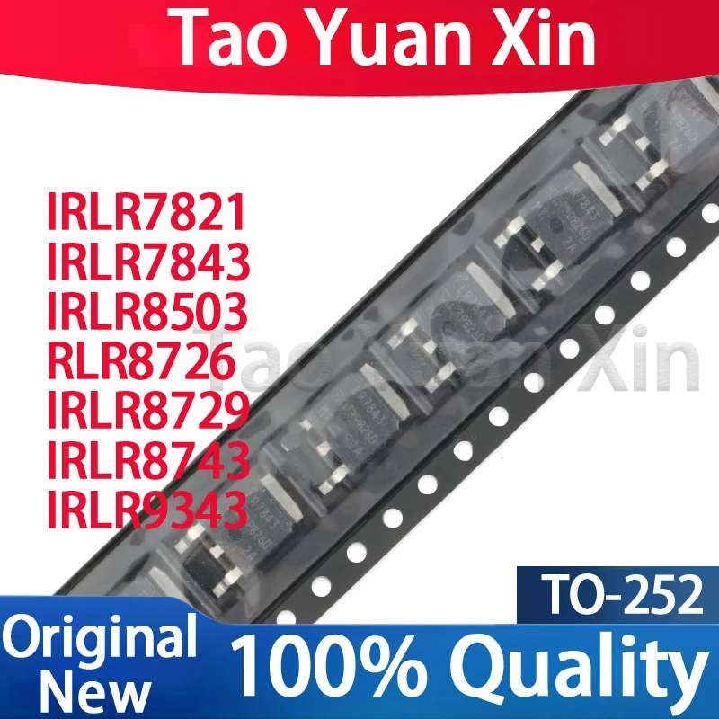 (10piece) 100% New IRLR7843TRPBF IRLR7821 IRLR7843 IRLR8503 IRLR8726 IRLR8729 IRLR8743 IRLR9343 TO-252 Chipset