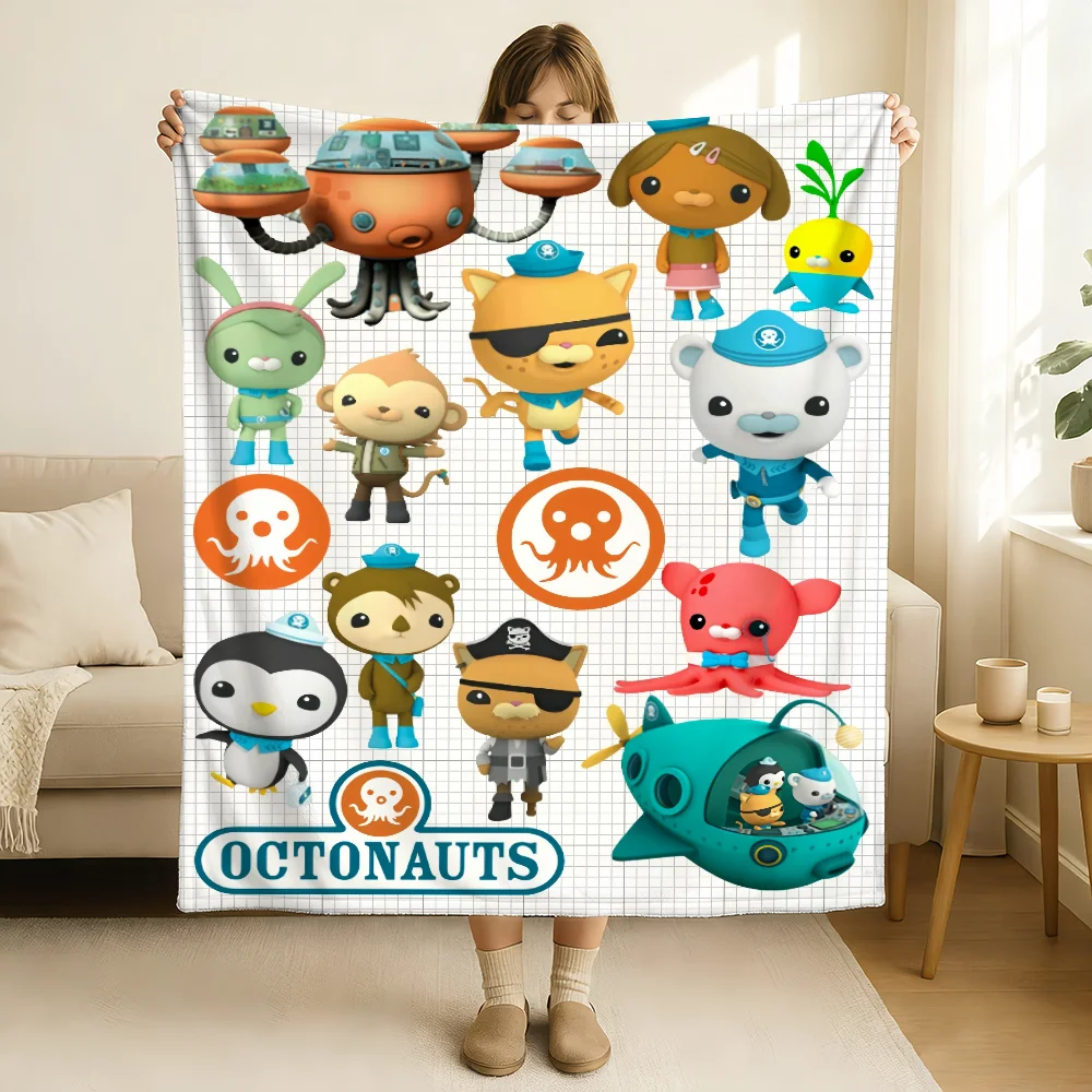 بطانية كرتونية O-Octonauts-S ناعمة وصديقة للبشرة لسرير الأريكة ومفرش سرير مناسب لجميع المواسم #6