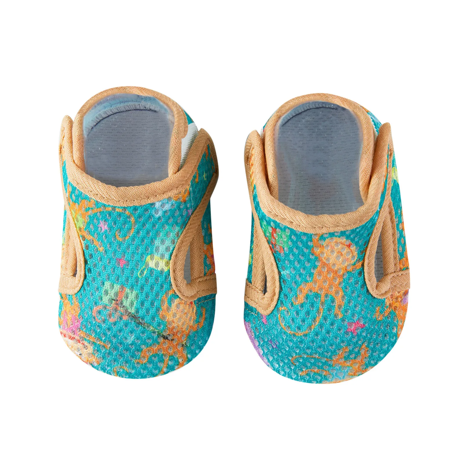 Baby Boys Girls Shoes Breathable Toddler Cartoon Non-skid Indoor Kid Floor Slipper Infant First Walker Child Cotton Knitted Shoe