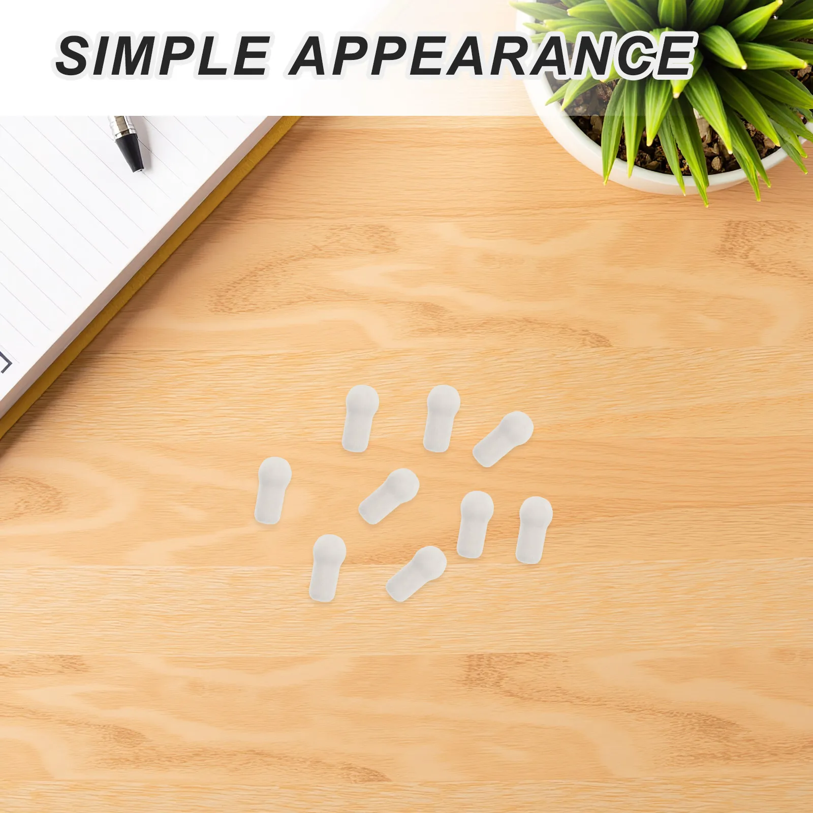 

10Pcs Digital Pen Felt Nibs 8Mm Replacement Tips for Stylus Pens Touch Screen Writing Drawing Handwriting Tablet Use