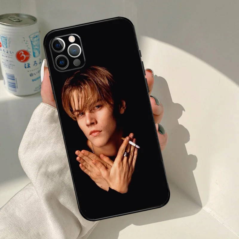 Leonardo DiCaprio Phone Case For iPhone 14 13 12 11 Pro Max Mini XS X XR 6 7 8 Plus SE 2020 Soft Cover Case