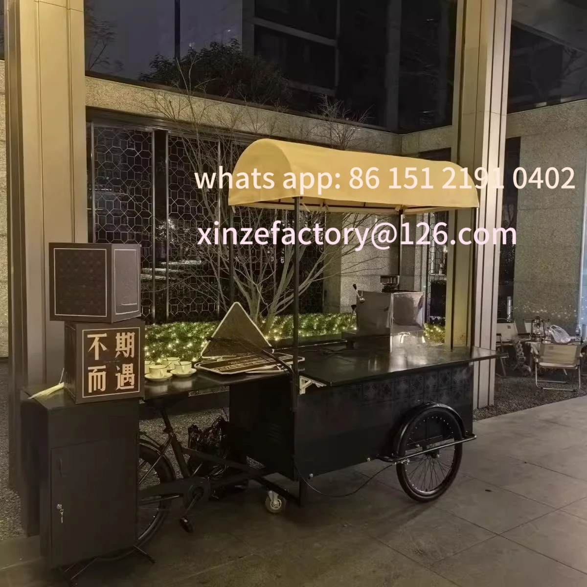 Customizable Mobile Snack Cart - огляд і ціна Snacks Food Stall