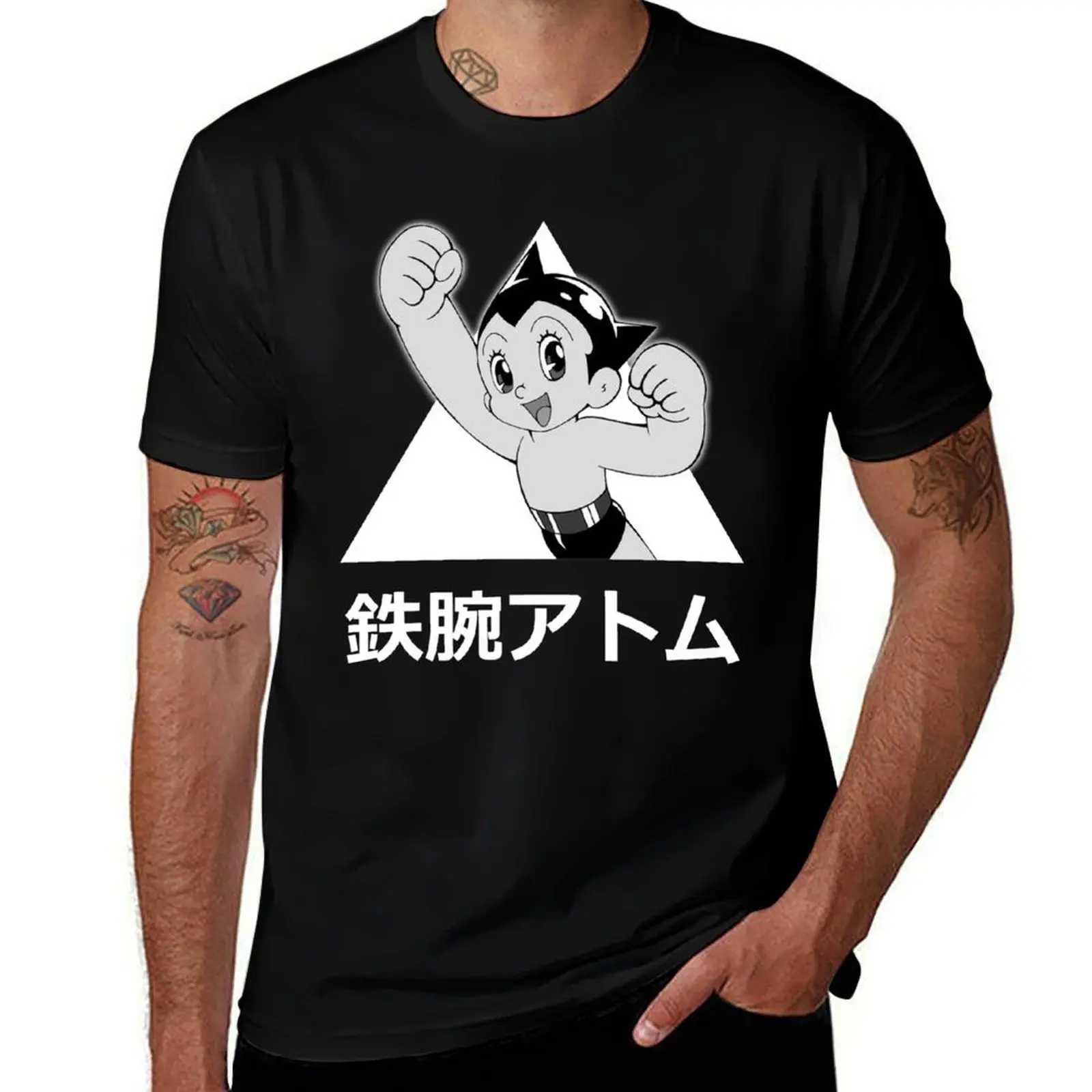 Astro Boy - Mighty Atom (Tetsuwan Atom) T-Shirt Festival Casual Short Sleeve T-Shirt