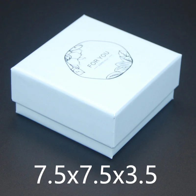 Custom Matte Film with Jewelry Box Pendant Earrings Bracelet Multi-use Packaging Box In Stock