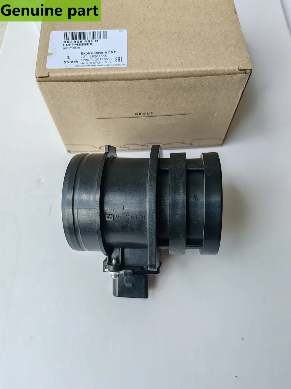 

OEM Mass Airflow Sensor MAF For Audi A3 TT VW Jetta Golf Passat Tiguan Eos 06J906461B, 06F906461B, 06J 906 461 B, 06F 906 461 B