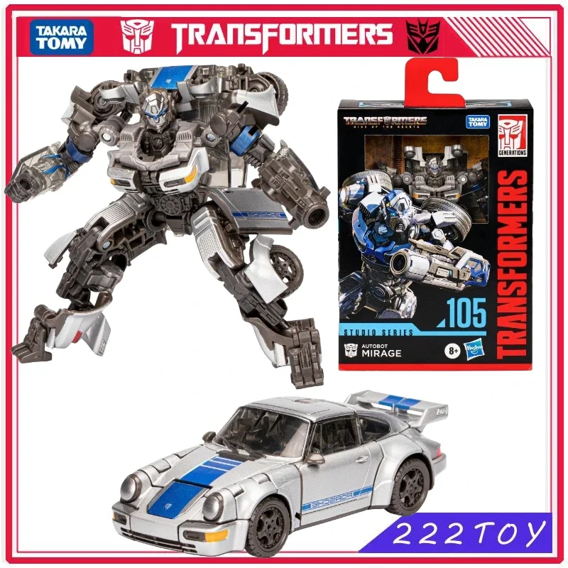 New Takara Tomy Transformers Toy Studio Series SS105 Deluxe Class Mirage Action Figure Robot Toys Gifts Hobbies Anime Figures